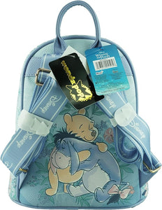 Winnie the Pooh Eeyore 11" Vegan Leather Fashion Mini Backpack
