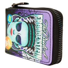 Monsters Bride of Frankenstein Neon Mask Accordion Wallet