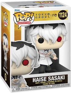 Funko Pop! Tokyo Ghoul:Re- Haise Sakaki #1124 (Pop Protector Included)