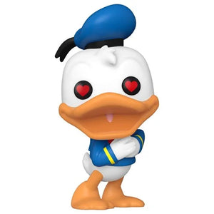 Funko Pop! Donald Duck 90th Anniversary: Donald Duck with Heart Eyes #1445 (Pop Protector Included)