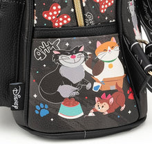 Cats 11" Vegan Leather Fashion Mini Backpack