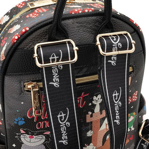 Cats 11" Vegan Leather Fashion Mini Backpack