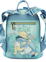 Winnie the Pooh Eeyore 11" Vegan Leather Fashion Mini Backpack