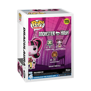 Funko Pop! Monster High Draculaura #115 (Pop Protector Included)