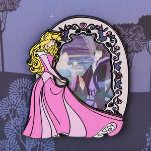 Preorder Loungefly Disney Sleeping Beauty Princess Lenticular 3" Inch Pin