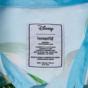 Loungefly Disney Lilo and Stitch Beach Scene Camp Shirt Sublimation