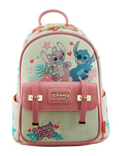 Angel and Stitch WondaPop 11" Vegan Leather Mini Backpack