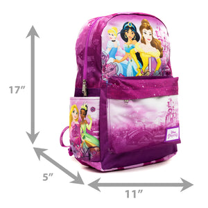 WondaPop Disney Princesses 17" Full Size Nylon Backpack