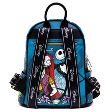 The Nightmare Before Christmas Jack & Sally WondaPop 11" Vegan Leather Fashion Mini Backpack