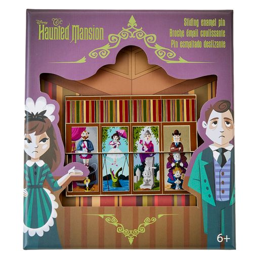 Preorder Loungefly Disney Haunted Mansion Sliding Portraits 3