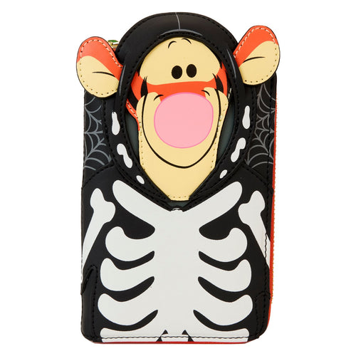 Preorder Winnie The Pooh Skeleton Tigger Zip Around Wallet