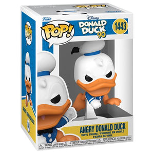 Funko Pop! Donald Duck 90th Anniversary: Angry Donald Duck #1443 (Pop Protector Included)