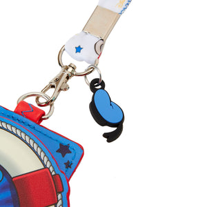 Loungefly Donald Duck 90th Anniversary Lanyard with Card Holder