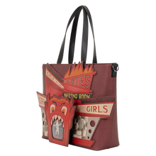 Beetlejuice Dante's Inferno Room Tote Crossbody Bag with Coin Bag