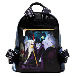 Maleficent WondaPop 11" Vegan Leather Fashion Mini Backpack