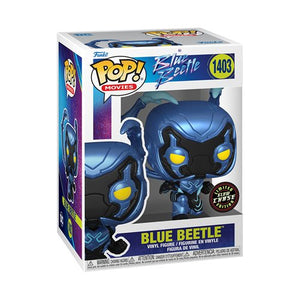 Funko Pop! Blue Beetle CHASE #1403 (Pop Protector Included)