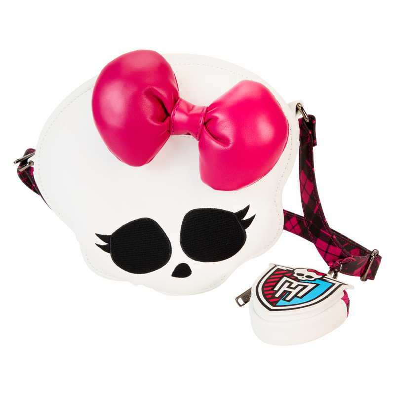 Mattel Monster High Skullette Figural Crossbody With Coin Bag