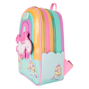 LF Universal Minions Fluffy Unicorn Mini Backpack