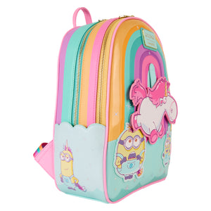 LF Universal Minions Fluffy Unicorn Mini Backpack