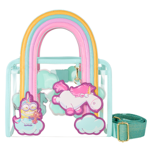 Loungefly Universal Minions Fluffy Unicorn Tote Bag