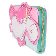Loungefly Universal Minions Fluffy Unicorn Zip Around Wallet