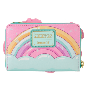 Loungefly Universal Minions Fluffy Unicorn Zip Around Wallet