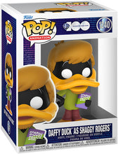 Funko Pop! Looney Tunes X Scooby-Doo Daffy Duck as Shaggy Rogers #1240 (Pop Protector Included)