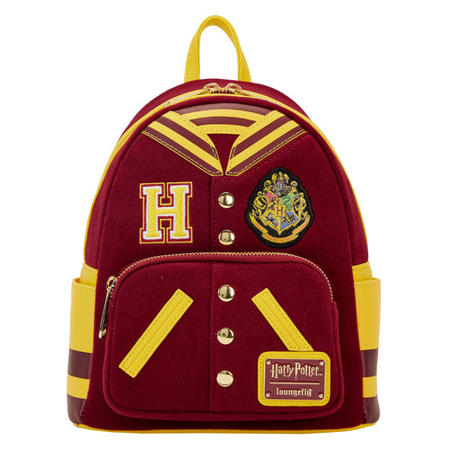 Preorder Loungefly WB Potter Gryffindor Varsity Mini Backpack