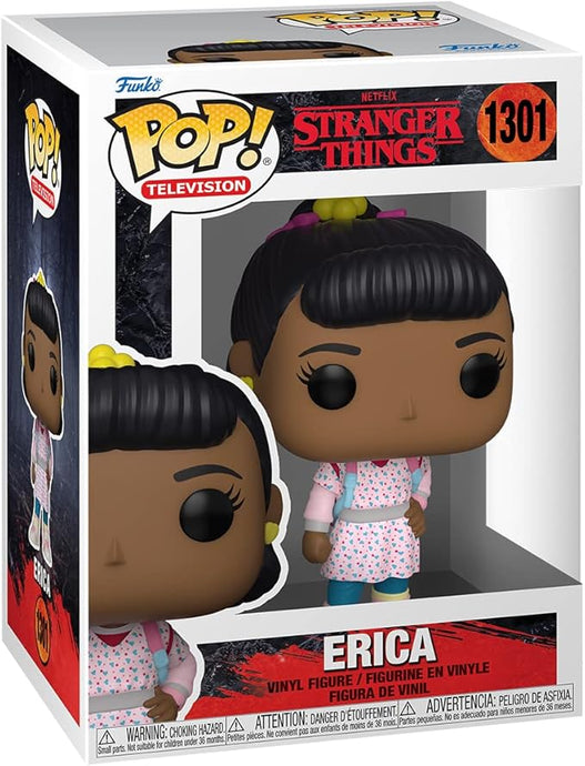 Funko Pop! TV: Stranger Things - Erica #1301 (Pop Protector Included)