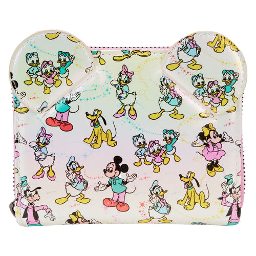 Loungefly Disney D100 AOP Ziparound Wallet