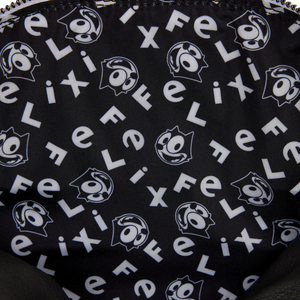 Loungefly Felix the Cat Crossbody Bag with Lenticular Coin Bag