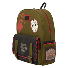 Friday the 13th Camp Crystal Lake Canvas Glow Full-Size Backpack