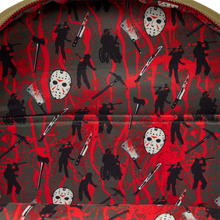 Friday the 13th Camp Crystal Lake Canvas Glow Full-Size Backpack