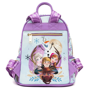 Frozen WondaPop 11" Vegan Leather Fashion Mini Backpack