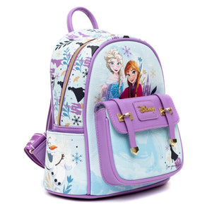 Frozen WondaPop 11" Vegan Leather Fashion Mini Backpack