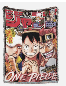 One Piece Anime Woven Blanket