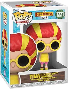 Funko Pop! Bob's Burgers Band Tina #1221 (Pop Protector Included)