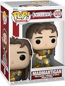 Funko Pop! Movies: Willow- Madmartigan #1313 (Pop Protector Included)