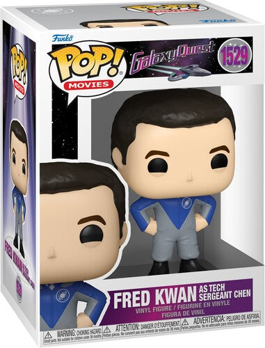 Funko Pop!  Galaxy Quest: Fred Kwan #1529 (Pop Protector Included)