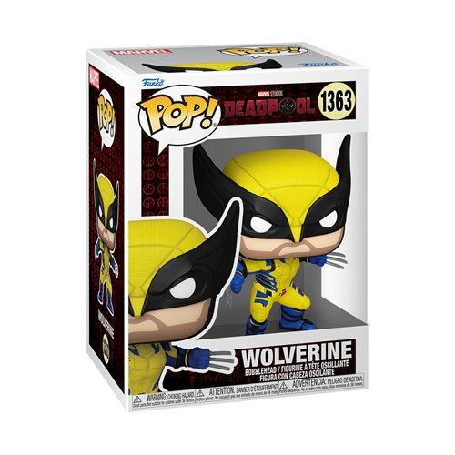 Funko Pop! Deadpool & Wolverine: Wolverine #1363 (Pop Protector Included)