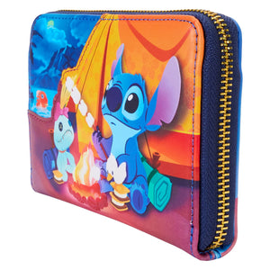 Stitch Camping Cuties Zip Around Wallet