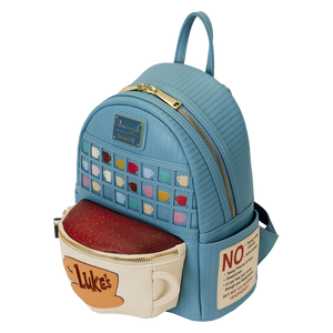 Loungefly Gilmore Girls Lukes Diner Domed Coffee Cup Mini Backpack