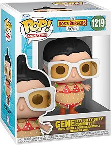 Funko Pop! Bob's Burgers Band Gene #1219 (Pop Protector Included)