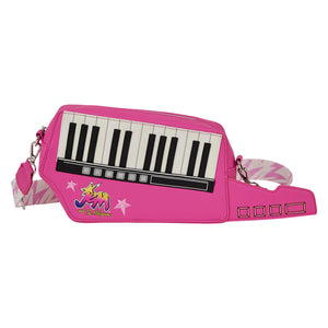 Loungefly Hasbro Jem And The Holograms Figural Keytar Crossbody Bag