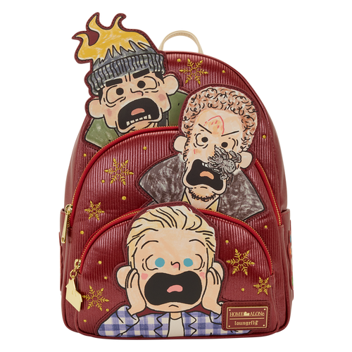 Home Alone Triple Pocket Mini Backpack