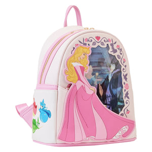 Preorder Loungefly Sleeping Beauty Princess Lenticular Mini Backpack