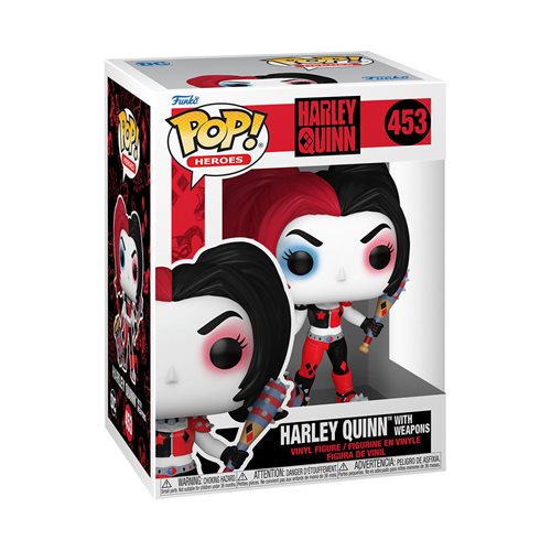 Funko Pop! Harley Quinn with Accessories #453 (Pop Protector Included)