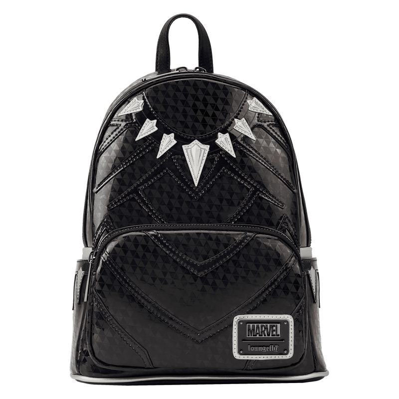 Loungefly Marvel Shine Black Panther Cosplay Mini Backpack