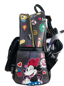 Mickey Mouse 11 inch Vegan Leather Backpack