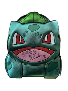 Tara Sands Signature with Loungefly Pokemon Metallic Bulbasaur Mini Ba – Shop Toyz N Fun